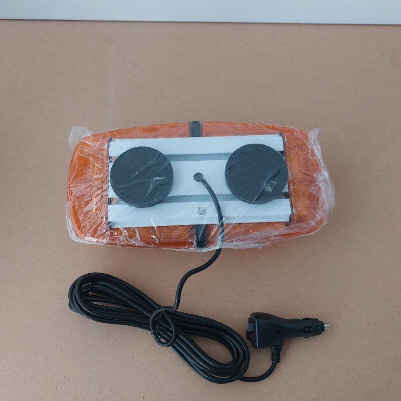 Auto si Moto - Piese auto si accesorii - Caroserie - Faruri, stopuri si proiectoare - Lampa girofar cu magneti, LED, 12V, functii stroboscop - Infinity.ro