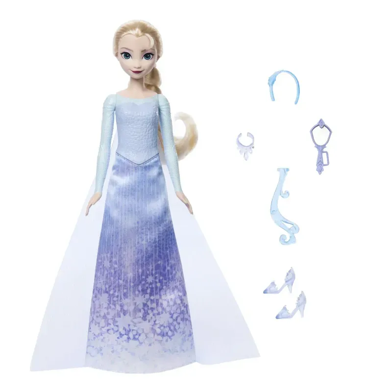 Jucarii, Copii si Bebe - Jucarii si jocuri - Papusi si accesorii - Papusi - Disney Frozen Spin And Reveal Papusa Elsa - Infinity.ro