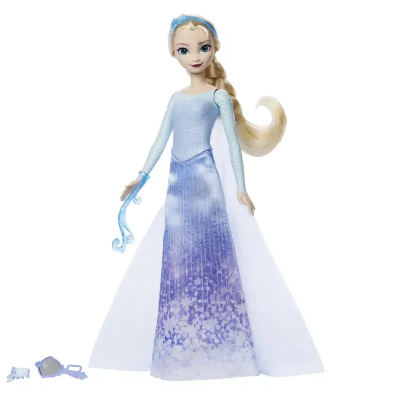 Jucarii, Copii si Bebe - Jucarii si jocuri - Papusi si accesorii - Papusi - Disney Frozen Spin And Reveal Papusa Elsa - Infinity.ro