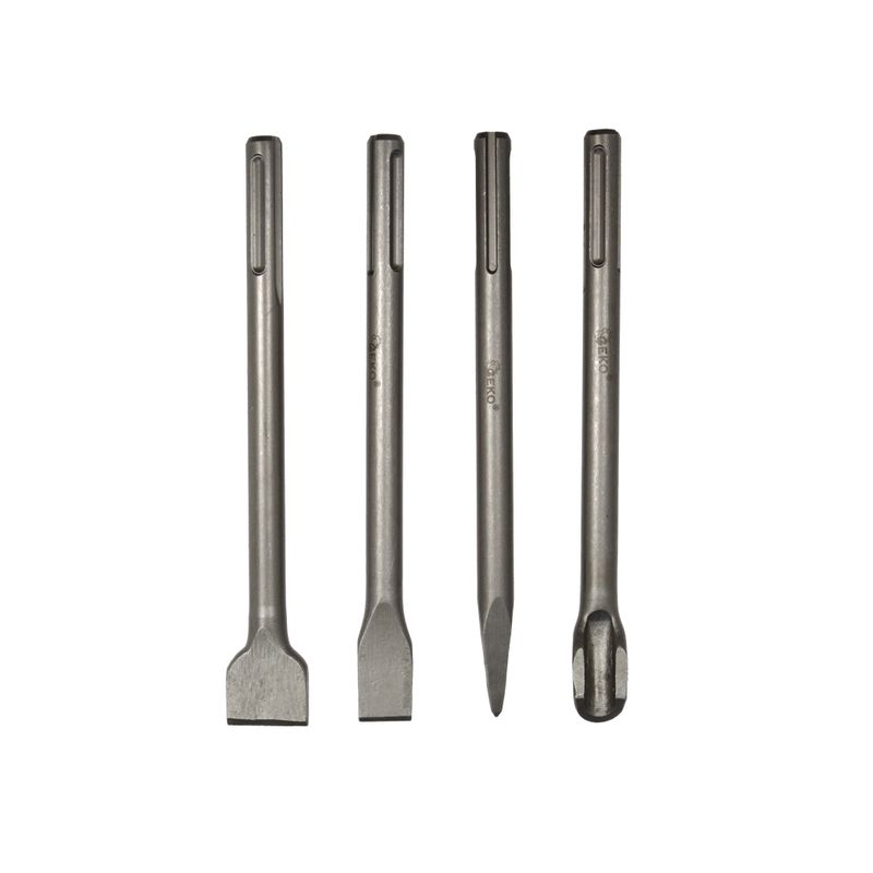 Casa si Gradina - Constructii - Scule de mana si unelte - Ciocane si dalti - Set 4 dalti SDS MAX, Geko G40030 - Infinity.ro