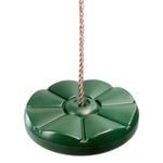 Jucarii, Copii si Bebe - Jucarii si jocuri - Jucarii de exterior - Leagane copii - Leagan Mercaton pentru Copii, Rotund, Plastic, Verde, greutate Max 100 kg, 29 cm - Infinity.ro