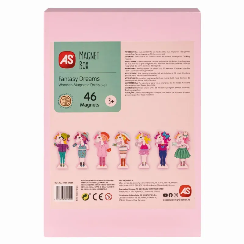 Jucarii, Copii si Bebe - Jucarii si jocuri - Jocuri si puzzle - Jocuri de societate - Cutie Magnetica Fantasy Dreams - Infinity.ro