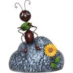 Casa si Gradina - Gradina si terasa - Decoratiuni exterior - Ornamente gradina - Decoratiune gradina, MagicHome, furnica, metalica, 24x15x30 cm - Infinity.ro