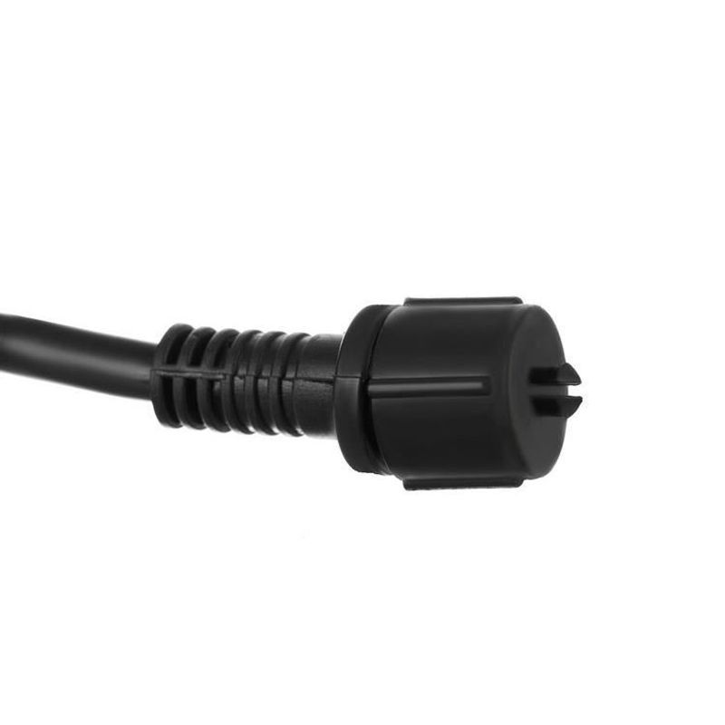 Casa si Gradina - Gradina si terasa - Decoratiuni exterior - Ornamente gradina - Ghirlanda tip sirag de becuri, 20 LED, 220-240V, IP44, 6 cm, 10 m - Infinity.ro