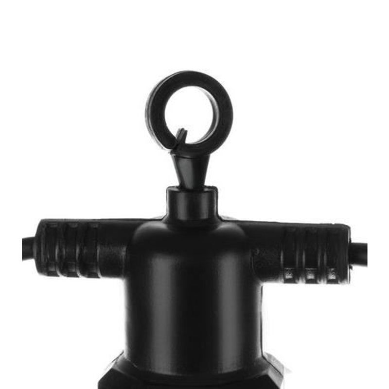 Casa si Gradina - Gradina si terasa - Decoratiuni exterior - Ornamente gradina - Ghirlanda tip sirag de becuri, 20 LED, 220-240V, IP44, 6 cm, 10 m - Infinity.ro