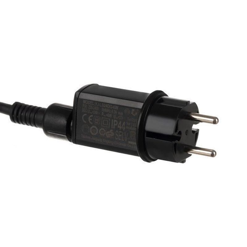 Casa si Gradina - Gradina si terasa - Decoratiuni exterior - Ornamente gradina - Ghirlanda tip sirag de becuri, 20 LED, 220-240V, IP44, 6 cm, 10 m - Infinity.ro