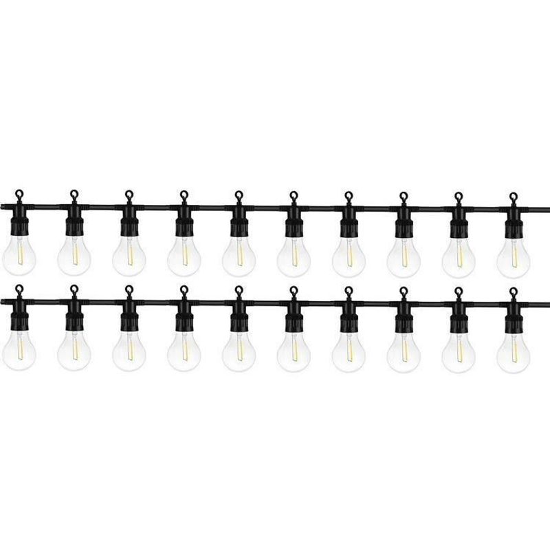 Casa si Gradina - Gradina si terasa - Decoratiuni exterior - Ornamente gradina - Ghirlanda tip sirag de becuri, 20 LED, 220-240V, IP44, 6 cm, 10 m - Infinity.ro