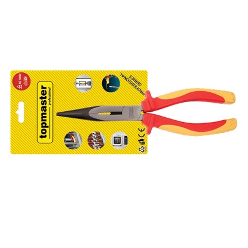 Casa si Gradina - Constructii - Scule profesionale - Scule izolate la 1000 v - Patent cu varf ascutit drept 150 mm certificat electric 1000V, Topmaster 210404 - Infinity.ro