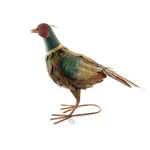 Casa si Gradina - Gradina si terasa - Decoratiuni exterior - Ornamente gradina - Decoratiune gradina, metalica, fazan, 54.5x16.5x39.5 cm - Infinity.ro