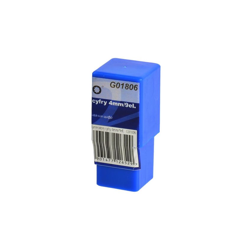 Auto si Moto - Reparatii si depanare - Scule auto - Scule si truse auto - Set 9 poansoane cu numere 4mm, Geko G01806 - Infinity.ro