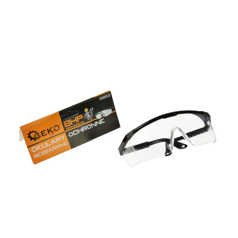 Casa si Gradina - Constructii - Echipamente de lucru - Ochelari protectia muncii si Viziere protective - Ochelari protectie, transparenti, Geko, G90022 - Infinity.ro