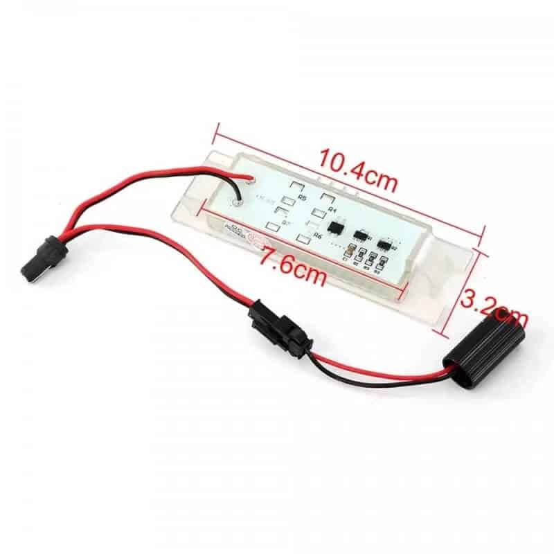 Auto si Moto - Piese auto si accesorii - Caroserie - Faruri, stopuri si proiectoare - Lampi numar LED Opel Astra, Corsa, Insignia, Vectra C - Infinity.ro