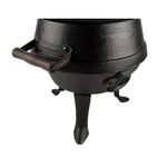 Casa si Gradina - Gradina si terasa - Gratare si accesorii - Gratare de gradina - Gratar gradina cu carbuni, grill rotund, fonta, 35 cm, Perfect Home - Infinity.ro