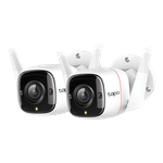 Casa si Gradina - Electrice - Smart Home - Camere de supraveghere - Pachet 2 Camere IP Wi-Fi, 2K, Audio bidirectional, IR 30M - TP-Link Tapo TapoC310P2 - Infinity.ro