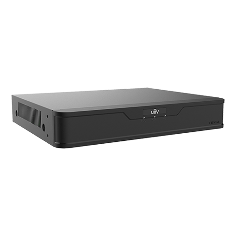 Casa si Gradina - Electrice - Smart Home - Accesorii control acces si supraveghere - NVR 4K, 4 canale max. 16MP, VCA, Ultra H.265 - UNV NVR501-04B - Infinity.ro