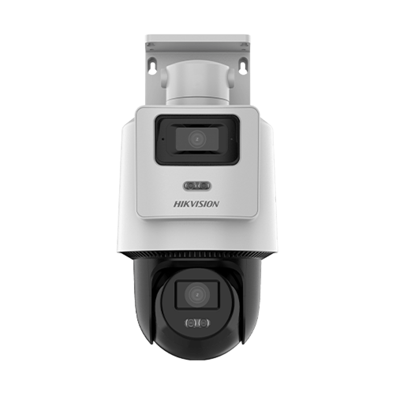 Casa si Gradina - Electrice - Smart Home - Camere de supraveghere - Camera PTZ IP, TandemVu, 4+4MP, lentile 2.8/8mm, IR 30m, WL 30m, Audio - HIKVISION DS-2SE2C400MWG-E14-2.8/8mm - Infinity.ro