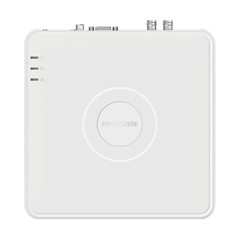 Casa si Gradina - Electrice - Smart Home - Accesorii control acces si supraveghere - Deep Learning - DVR 4 ch. video 2MP lite + 1 ch. IP max. 2MP, AUDIO 'over coaxial', 1U - HIKVISION DS-7104HGHI-M1-T - Infinity.ro