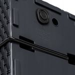 Casa si Gradina - Gradinarit si plante - Plante si ghivece - Accesorii ghivece si jardiniere - Jardiniera decorativa, suport metalic, imitatie ratan, antracit, 58x18x19.5 cm, Rato Case W - Infinity.ro