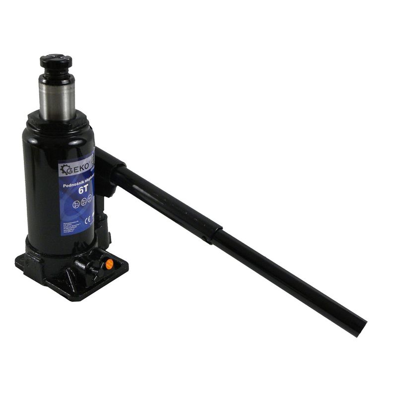 Casa si Gradina - Constructii - Depozitare, transport si protectie - Echipamente pentru transport si ridicat - Cric hidraulic negru 6T, GEKO G01053 - Infinity.ro