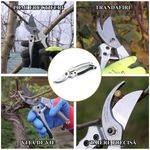 Casa si Gradina - Gradinarit si plante - Unelte gradinarit - Foarfeci gradinarit - Foarfeca gradina, tip bypass, otel SK5, profesionala, 20.5 cm, XTline - Infinity.ro