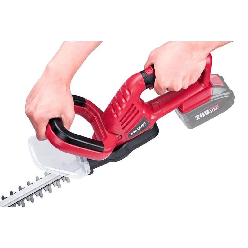 Casa si Gradina - Gradinarit si plante - Unelte gradinarit - Foarfeci gradinarit - Foarfeca electrica de tuns gard viu, 20V Li-ion (acumulator neinclus), 51 cm, Worcraft - Infinity.ro