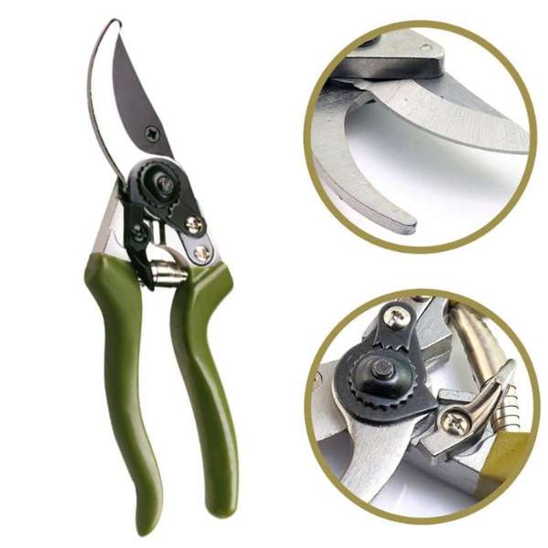 Casa si Gradina - Gradinarit si plante - Unelte gradinarit - Foarfeci gradinarit - Foarfeca Profesionala Mercaton de Gradina, ByPass, pentru Taierea Crengilor, Tufisurilor si alte plante, 21.5 cm, Rosu - Infinity.ro