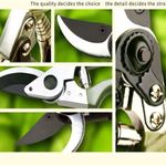 Casa si Gradina - Gradinarit si plante - Unelte gradinarit - Foarfeci gradinarit - Foarfeca Profesionala Mercaton de Gradina, ByPass, pentru Taierea Crengilor, Tufisurilor si alte plante, 21.5 cm, Rosu - Infinity.ro