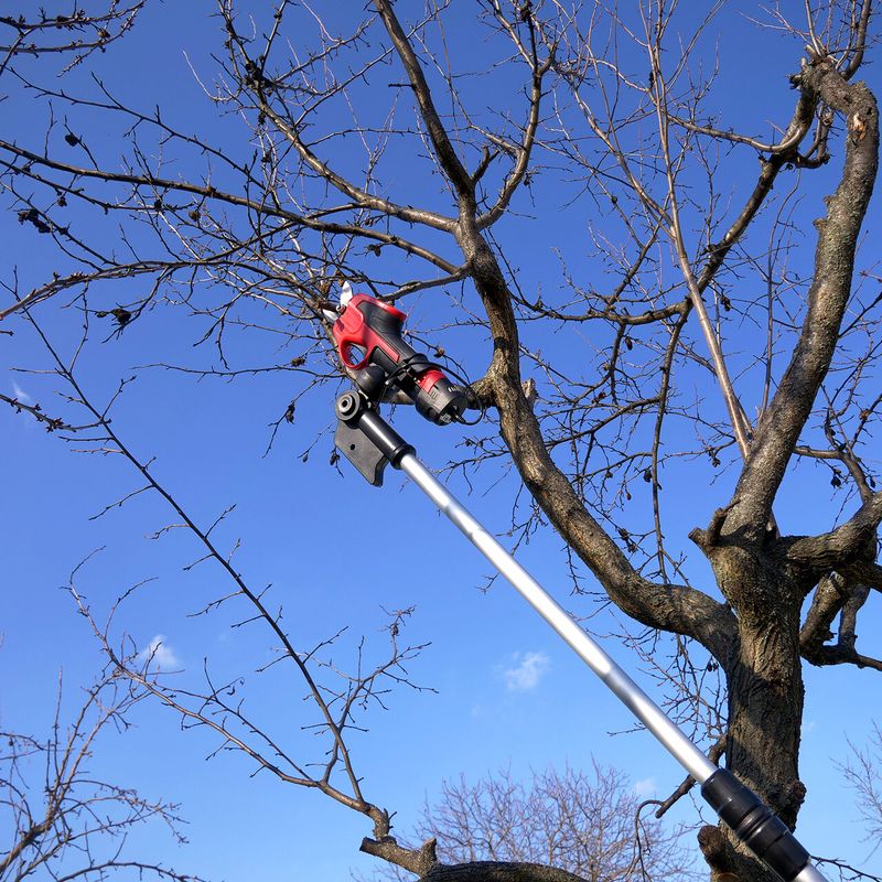 Casa si Gradina - Gradinarit si plante - Unelte gradinarit - Foarfeci gradinarit - Maner prelungitor pentru foarfeca electrica de gradina cu acumulator, 115-170 cm - Infinity.ro