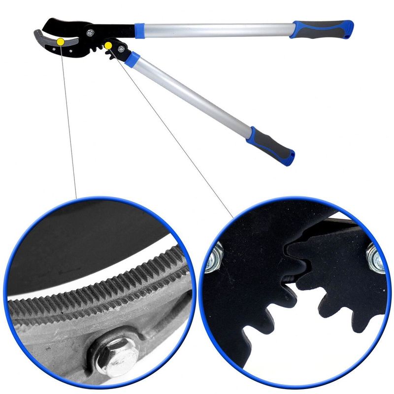 Casa si Gradina - Gradinarit si plante - Unelte gradinarit - Foarfeci gradinarit - Foarfeca crengi, tip nicovala, maner aluminiu, gear plus, 70 cm, Aquacraft - Infinity.ro