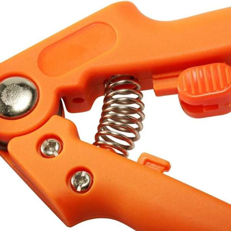 Casa si Gradina - Gradinarit si plante - Unelte gradinarit - Foarfeci gradinarit - Foarfeca Mercaton de Gradina, Tip Ghilotina, Pentru Vita de Vie, Pomi Fructiferi, Portocaliu - Infinity.ro