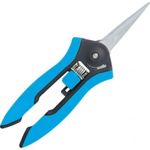 Casa si Gradina - Gradinarit si plante - Unelte gradinarit - Foarfeci gradinarit - Foarfeca de Gradina Mercaton, Tip ByPass, Pentru Flori, Manger Ergonomic, Lame Otel, 16.5, Albastru - Infinity.ro