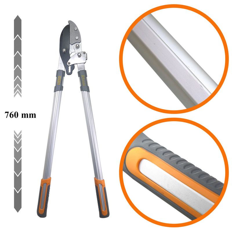 Casa si Gradina - Gradinarit si plante - Unelte gradinarit - Foarfeci gradinarit - Foarfeca crengi, tip nicovala, teflon, otel japonez SK5, 76 cm, Richmann Exclusive - Infinity.ro