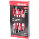 Casa si Gradina - Constructii - Scule de mana si unelte - Surubelnite - Surubelnite electrician, 6 bucati, 1000 V, Strend Pro - Infinity.ro