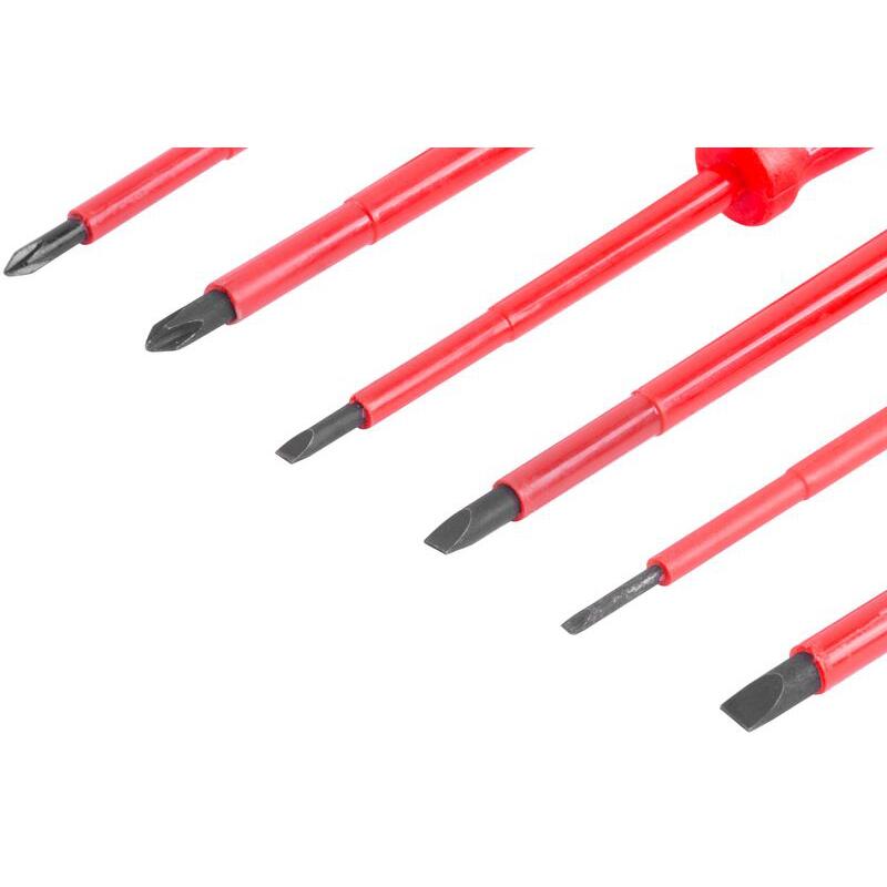 Casa si Gradina - Constructii - Scule de mana si unelte - Surubelnite - Surubelnite electrician, 6 bucati, 1000 V, Strend Pro - Infinity.ro