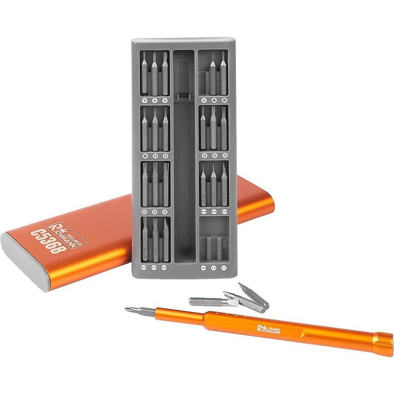 Casa si Gradina - Constructii - Scule de mana si unelte - Surubelnite - Trusa surubelnita mini cu 48 varfuri, Richmann Exclusive - Infinity.ro