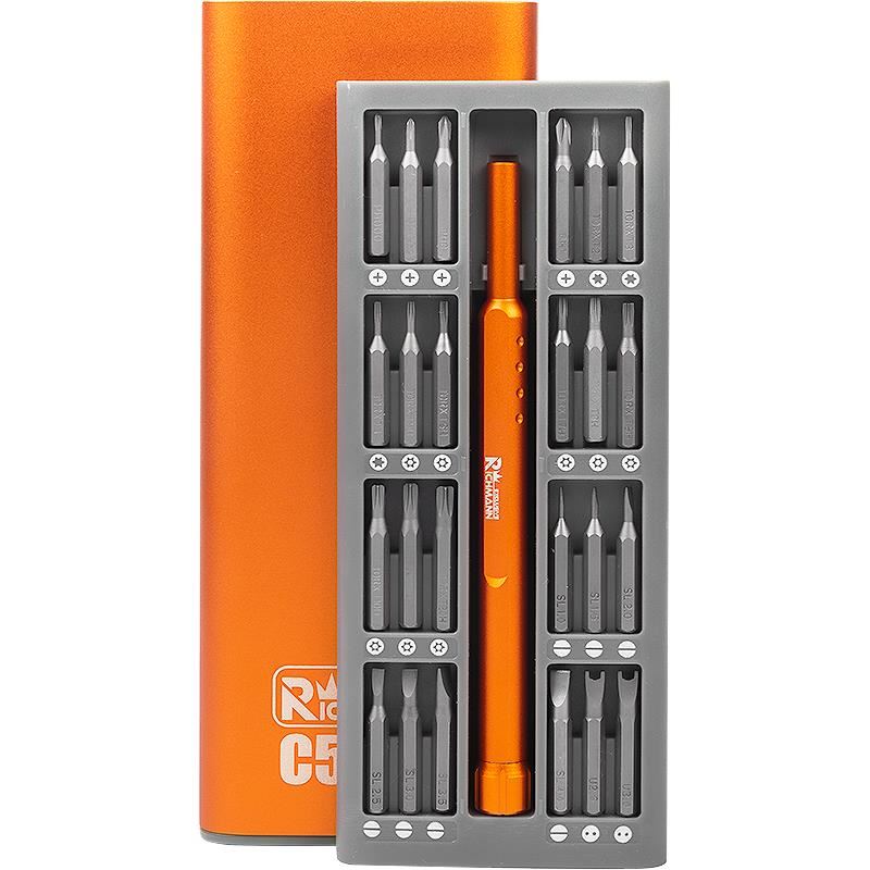 Casa si Gradina - Constructii - Scule de mana si unelte - Surubelnite - Trusa surubelnita mini cu 48 varfuri, Richmann Exclusive - Infinity.ro