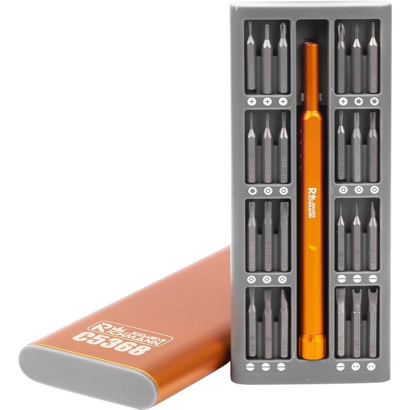 Casa si Gradina - Constructii - Scule de mana si unelte - Surubelnite - Trusa surubelnita mini cu 48 varfuri, Richmann Exclusive - Infinity.ro