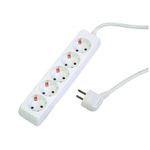 Casa si Gradina - Electrice - Accesorii electrice - Prelungitoare, triple, fise - Prelungitor cu 5 prize, 1.5mx1.5mm, fara intrerupator, Makalon 700760 - Infinity.ro