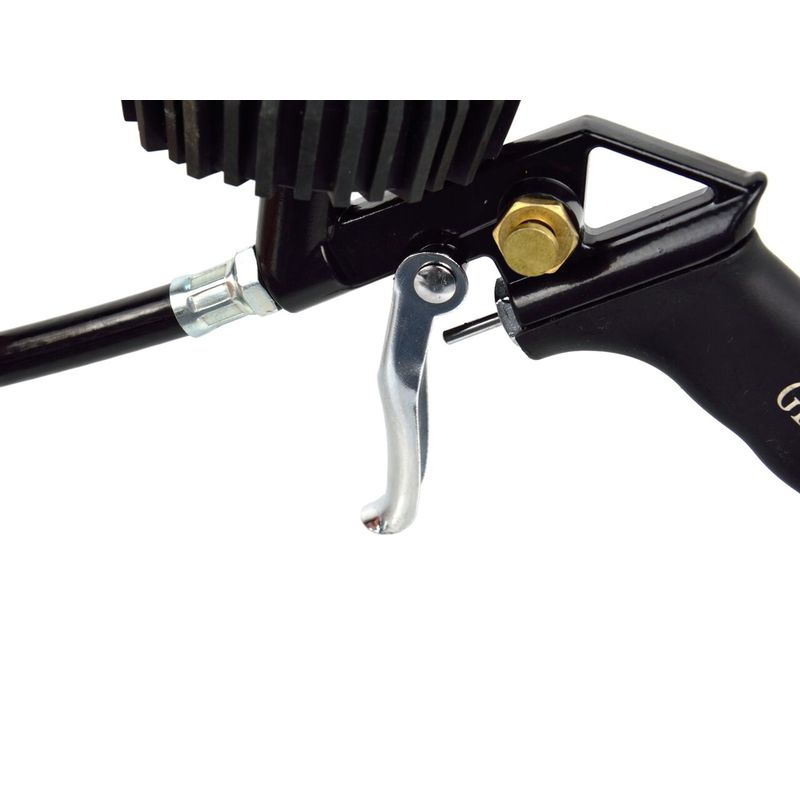 Casa si Gradina - Electrice - Echipamente electrice - Accesorii compresoare - Pistol de umflat cu manometru Geko TG-13, 0-16 bar, 0-220 PSI, 37 cm furtun, 1/4" cuplaj rapid EURO - Infinity.ro