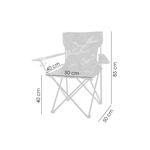 Sport si Outdoor - Camping - Mobilier pentru camping - Scaune camping - Scaun pliabil camuflaj pentru camping, gradina, pescuit, 85x53x85 cm - Infinity.ro