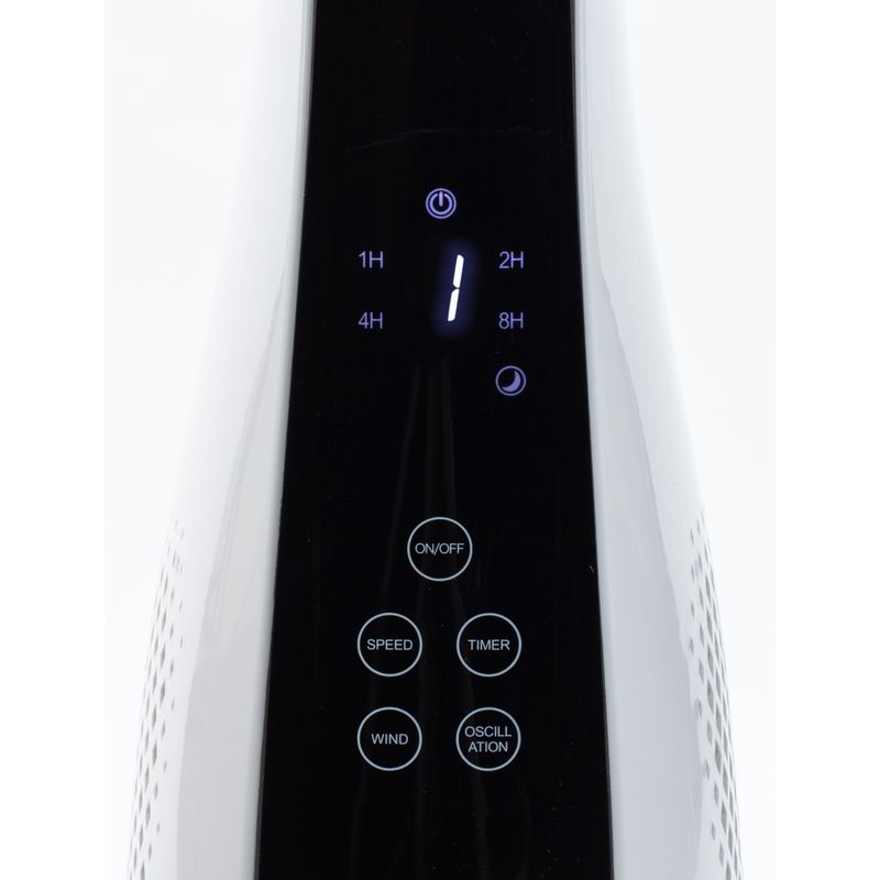 Electronice si Electrocasnice - Climatizare si sisteme de incalzire - Aparate racire aer - Ventilatoare - Ventilator pe coloana cu telecomanda si LED, WK300Wt, Maltec, 108193 - Infinity.ro