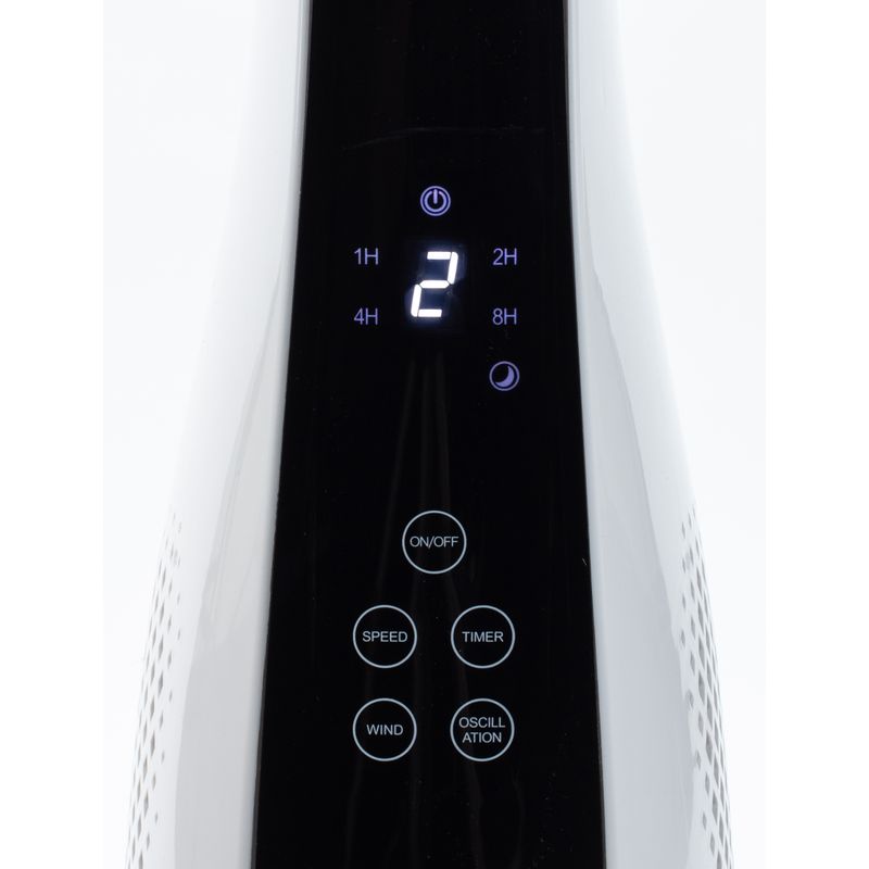 Electronice si Electrocasnice - Climatizare si sisteme de incalzire - Aparate racire aer - Ventilatoare - Ventilator pe coloana cu telecomanda si LED, WK300Wt, Maltec, 108193 - Infinity.ro