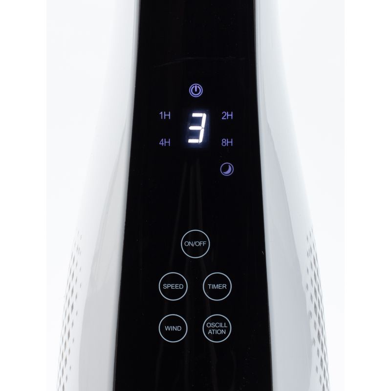 Electronice si Electrocasnice - Climatizare si sisteme de incalzire - Aparate racire aer - Ventilatoare - Ventilator pe coloana cu telecomanda si LED, WK300Wt, Maltec, 108193 - Infinity.ro