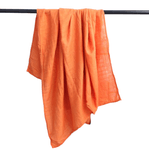 Casa si Gradina - Textile si covoare - Pături și cuverturi - Paturici copii - Paturica de infasat, REDQUIT din bumbac organic 120x120 cm Bebelusi/Copii, caramiziu - Infinity.ro