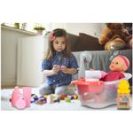 Jucarii, Copii si Bebe - Jucarii si jocuri - Papusi si accesorii - Papusi - Bebelus MalPlay, cu Dus si Cada cu Pompita, Functionale si Accesorii Baie - Infinity.ro