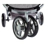 Jucarii, Copii si Bebe - Jucarii si jocuri - Papusi si accesorii - Carucioare papusi si accesorii - Carucior pentru papusi Little Princess roz-gri - Infinity.ro