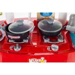 Jucarii, Copii si Bebe - Jucarii si jocuri - Jucarii de rol - Bucatarii copii - Set de joaca MalPlay Malplay Bucatarie pentru copii cu accesorii si cuptor, albastru-rosu - Infinity.ro