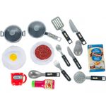 Jucarii, Copii si Bebe - Jucarii si jocuri - Jucarii de rol - Bucatarii copii - Set de joaca MalPlay Malplay Bucatarie pentru copii cu accesorii si cuptor, albastru-rosu - Infinity.ro