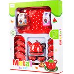 Jucarii, Copii si Bebe - Jucarii si jocuri - Jucarii de rol - Bucatarii copii - Set de ceai cu 16 accesorii, Malplay 107877 - Infinity.ro