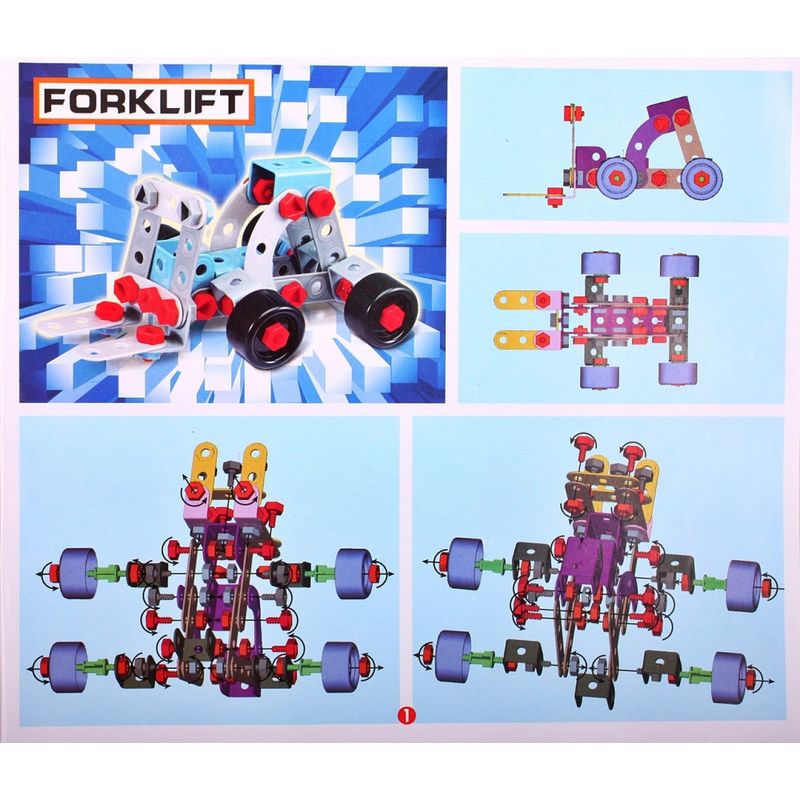 Jucarii, Copii si Bebe - Jucarii si jocuri - Jucarii de rol - Ateliere si bancuri de lucru - Set unelte constructor + bormasina 280 elemente, Malplay 101648 - Infinity.ro